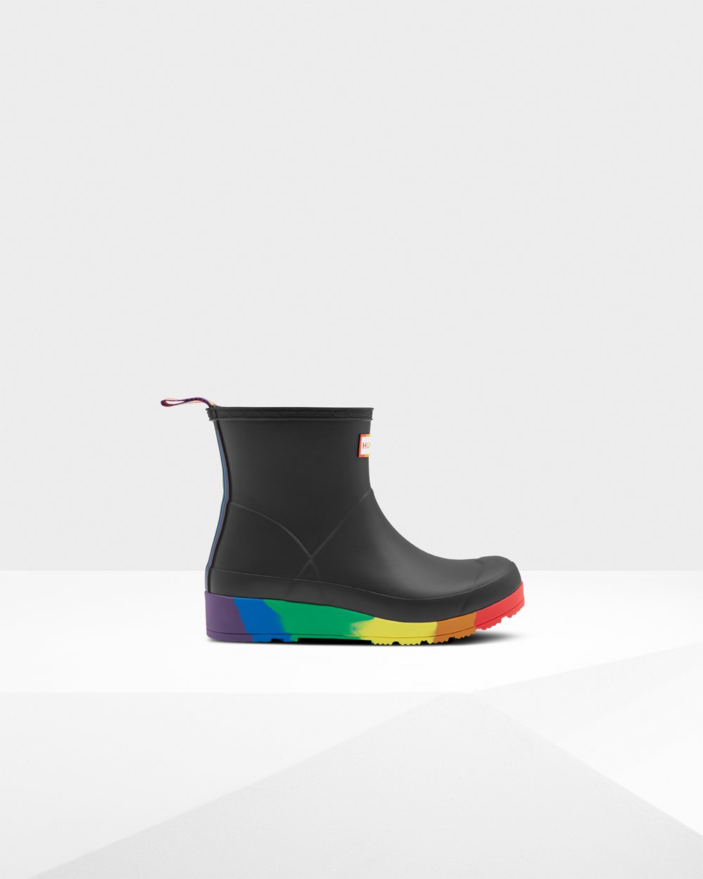 Play Boots Dam - Hunter Original Pride Flatform Rain - Svarta - 234098-UOB